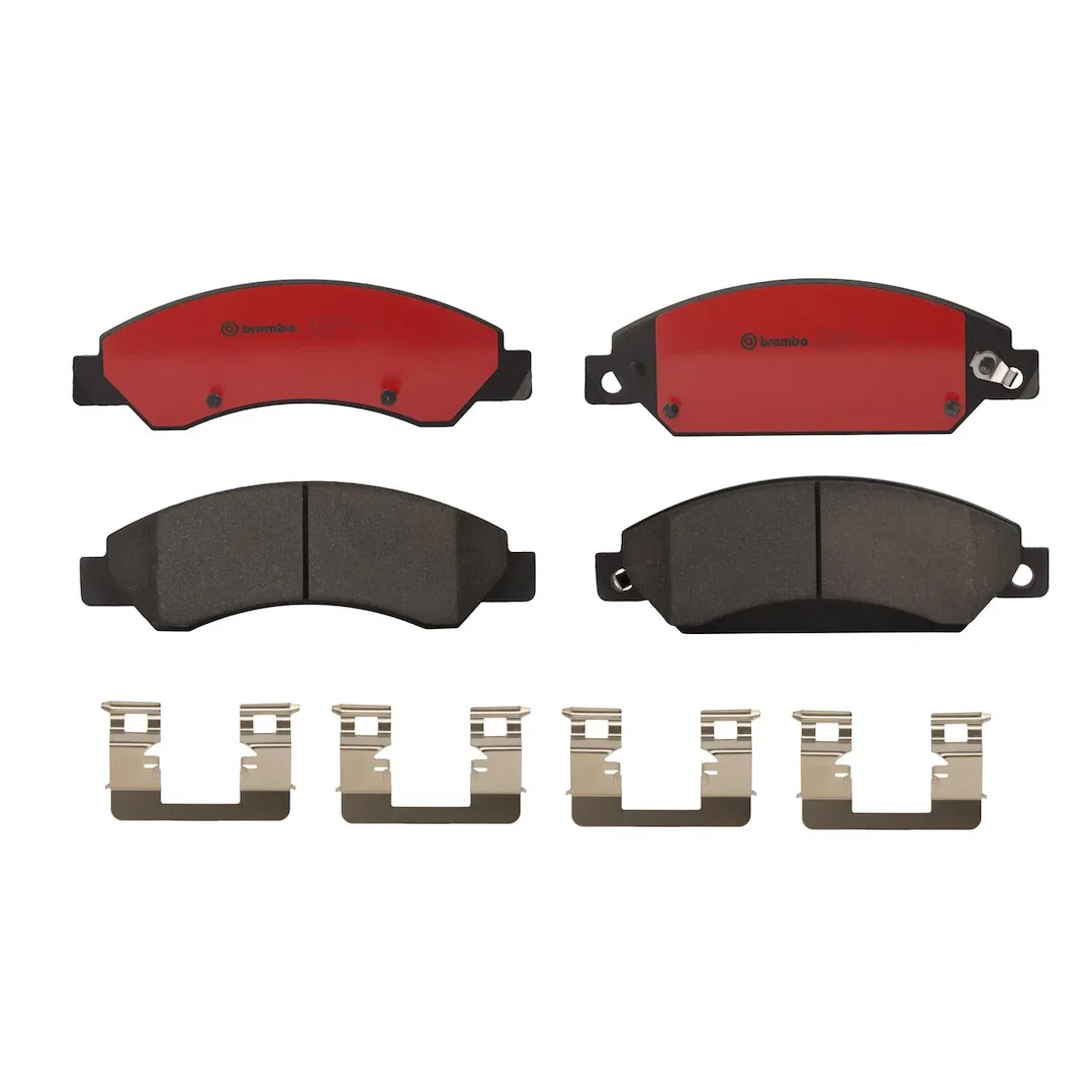 P10034N – BREMBO Brake Pad, FMSI Number D1380-7997 Ceramic Set Of 4 With Hardware